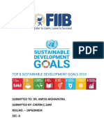 Top 8 Sustainable Development Goals