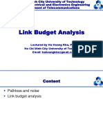 Ho Chi Minh City University of Technology Faculty of Electrical and Electronics Engineering Department of Telecommunications Link Budget Analysis