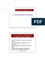 Ore Reserve Est - Classification-Nieto