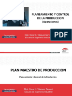 Plan Maestro de Producción 