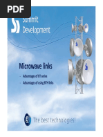 Microwave Links: Advantages of BT Series Advantages of Using BTH Links