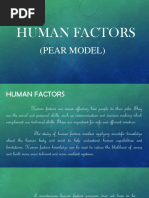 Understanding the PEAR Model in Aviation | PDF | Human Factors And ...