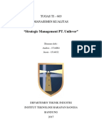 Strategic Management PT. Unilever