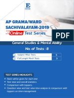Ap Grama/Ward Sachivalayam-2019: Online