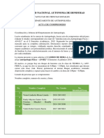 Solicitud - Compromiso - II Semestre 2019