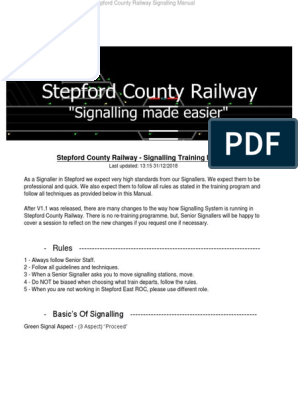 Scr Signalling Booklet V1 1 Train Station Rail Transport - scr signalling booklet v1 1 train roblox scr stepford central airport central s airlink Scr Signalling Booklet V1 1 Train Station Rail Transport - roblox scr stepford central airport central s airlink