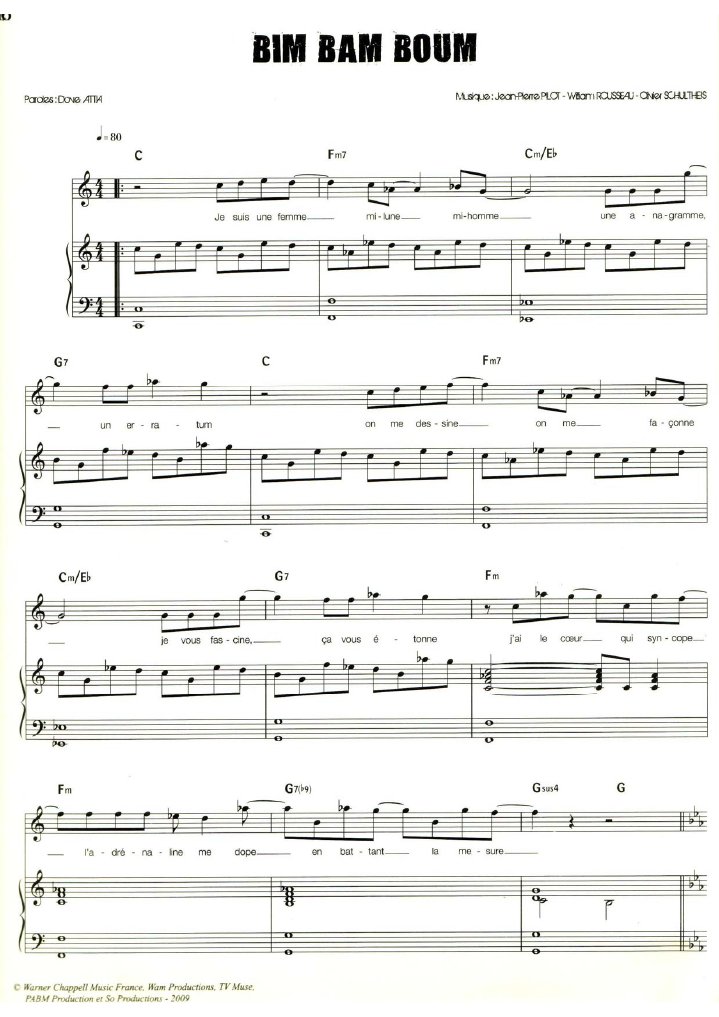 Mozart l'opéra rock bim bam boum