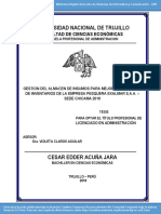 Gestión de almacén mejora inventarios Exalmar