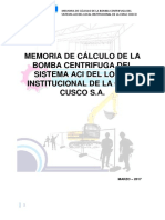 Memoria de Calculo