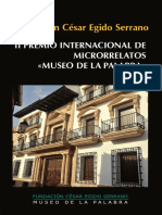 Fundacion Cesar Egido Serrano - Finalistas Del II Concurso Internacional de Microrrelatos