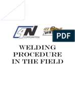 Welding Procedure in The Field Manual