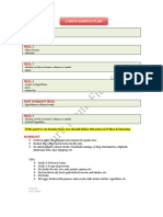 2 Days Sample Plan PDF