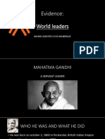 Evidence: World Leaders: Mario Alberto Celis Manrique