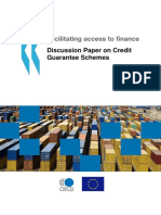 Discussion Paper On Credit Guarantee Schemes