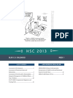 HSC 2013 Blok C.3 Week 1