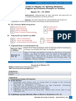 Grade 10 Filipino (Template)