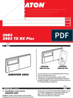 Auraton 2005 TX Plus PDF
