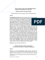 Pengaruh Ekstrak Antanan Centella Asiati PDF