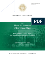 Financial Accounts of The United States: Second Quarter 2019