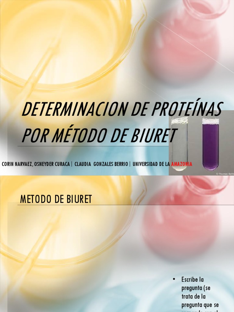 Metodo Biuret | PDF
