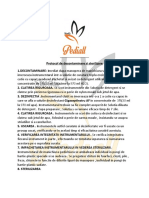 Protocol de Decontaminare