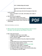 Relational Database Overview