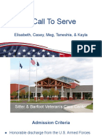 A Call To Serve Post Activity