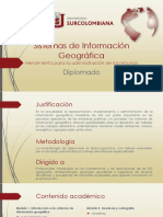 Diplomado Sistemas de Informacion Geografica