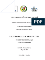 Universidad y Buen Vivir UTM-CPAI-2016S1