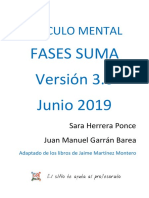 Fases Cálculo Mental Suma Versión 3 Junio 2019 PDF