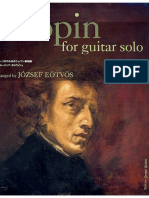 Chopin Fr 233 d 233 Ric Chopin for Guitar Cover