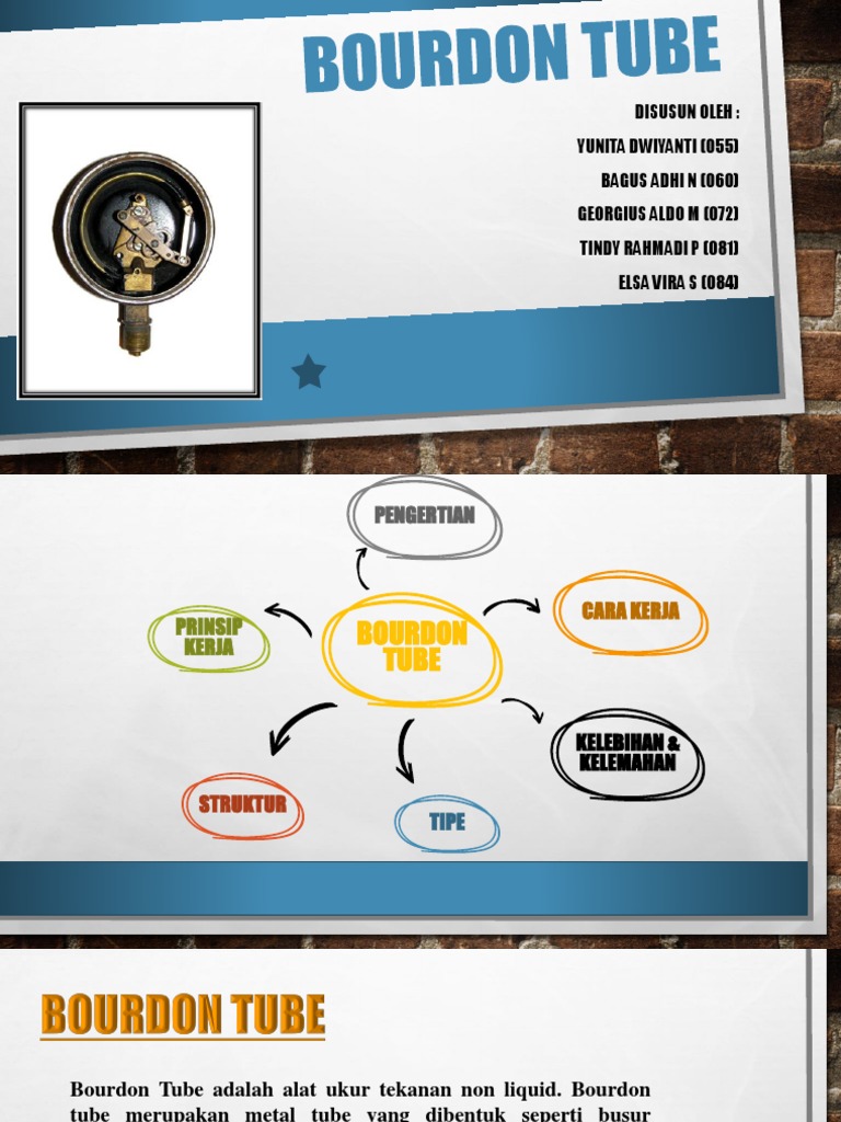 Bourdon Tube Pdf