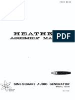 Heathkit Sine Square IG-18