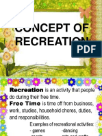 Benefits of Recreation and Free Time Activities