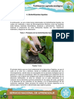 Fertilizacion Agricola Ecologica