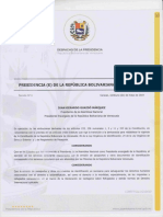 Decreto 006 2019 Atribuciones Especiales de Los Servicios Consulares en El Extranjero para El Resguardo Del Derecho A La Identificacion de La Diaspora Venezolana PDF