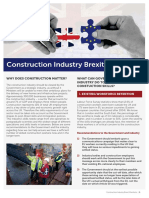 Construction Industry Brexit Manifesto