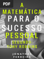 A Matemática Para o Sucesso Pessoal Segundo Tony Robbins