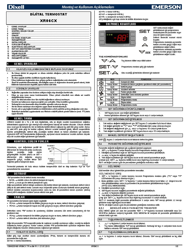 Controlador Dixel | PDF