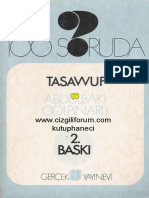 Abdulbaki Golpinarli - 100 Soruda Tasavvuf PDF