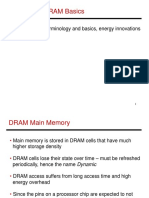 DRAM Terminology and Basics, Energy Innovations