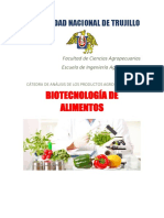 Biotecnología de Alimentos