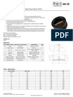 Cast Iron Wafer Check Valve