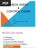 Check Sheet & Control Chart