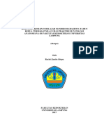 The Relationship Between Self-Directed Learning Readiness of Second Year Students and Their Scores in the Pathology Anatomy Practicum Exam at the Medical Faculty of Lampung University