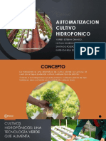 Automatizacion Cultivo Hidroponico