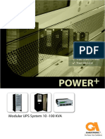 Power+: Modular UPS System 10 - 100 KVA