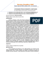 Artigo - Gestacao - Pratica de Atividades Fisicas Durante A