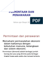 Permintaan Dan Penawaran