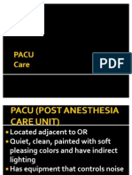 PACU Care